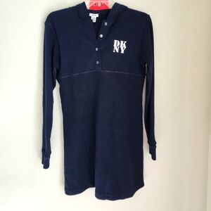 DKNY hooded dress
